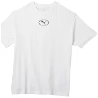 Puma Sport Relaxed Graphic Tee weiß XXL
