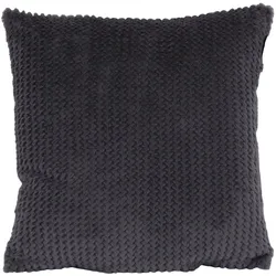 Kissen FRESH anthrazit - grau - BH 45x45 cm