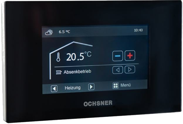 Ochsner OTE Raumterminal 3.0 | Touchscreen Bedienteil inkl. Webserver
