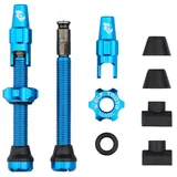 Wolf Tooth tubeless Ventile Stem Kit für Clik Valve, 44 mm, Blau