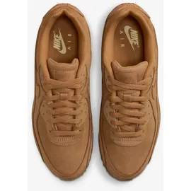 Nike Air Max 90 Herren Weite E Flax/Wheat-Gum Light Brown 42