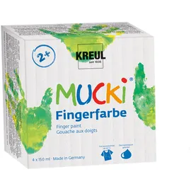 Kreul Mucki Fingerfarbe 4 St.