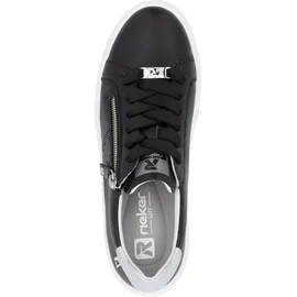 Rieker Plateau Sneaker Damen Schwarz 40
