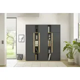 INOSIGN Büromöbel-Set INOSIGN "CiTY/GiRON", grau (anthrazit), B:190cm H:200cm T:40cm, Arbeitsmöbel-Sets, Büromöbel-Set