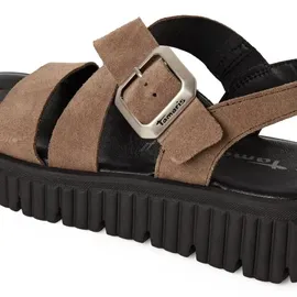TAMARIS Sandalette Damen Taupe 38