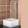 Polysan Carmen Duschkabine 90 x 90 cm rechts MD5116