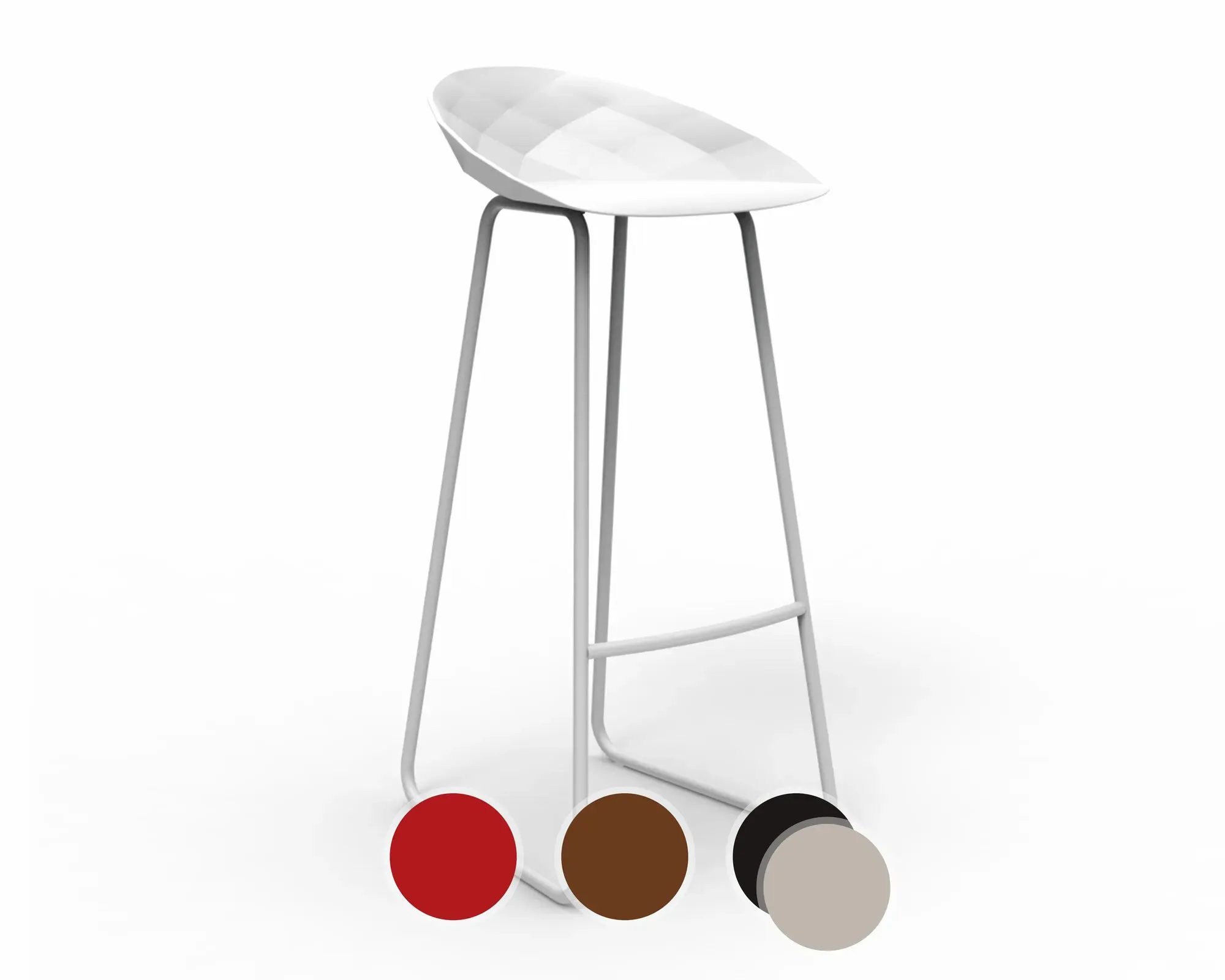Vondom »VASES« Outdoor Barstuhl  – erhältlich in 6 Farben