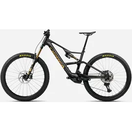 Orbea Rise LT M10 - 29 Zoll 630Wh 12K Fully - Cosmic Carbon View Golden Sand (Gloss) M