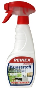 Reinex Premium Kunststoff Reiniger, Reinigt schnell und zuverlässig alle Kunststoffoberflächen, 500 ml - Sprühflasche
