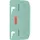 Brunnen Taschenlocher Colour Code mint, 1 St.
