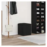 vidaXL Sitzbank mit Stauraum Schwarz 42 x 42 x 45 cm