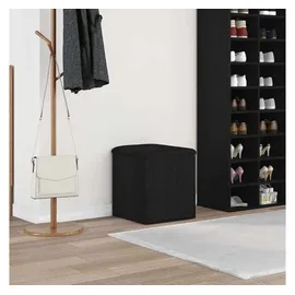 vidaXL Sitzbank mit Stauraum Schwarz 42 x 42 x 45 cm
