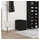 vidaXL Sitzbank mit Stauraum Schwarz 42 x 42 x 45 cm