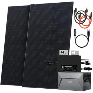 1000 W / 800 W inkl. 1,6 kWh Anker Solix 1 Speicher