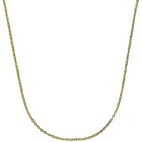 VIVANCE Collierkettchen "585 Gold Ankerkette 45cm", gelb, Halsketten, Damen, 45cm, Gold, L: 45 B: 1,5mm, glänzend, Goldkette Ketten ohne Anhänger, B:1,5mm