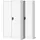 Jan Nowak C001H Aktenschrank 195 x 90 x 40 cm weiß