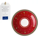 Villeroy & Boch Milchkaffee-Untertasse Toy's Delight Specials Länge 19 x Breite Höhe 2,1 cm