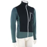 Ortovox Herren Fleece Grid Jacke (Größe XXL, grau)