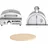 Set 3 inkl. Pizzabackhaube + Pizzastein Ø 33 cm
