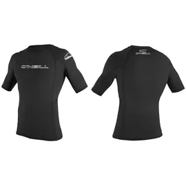 O'Neill O ́neill Wetsuits Basic Skins Crew Kurzarm-rashguard - Black, XL