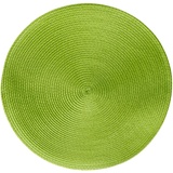 Delindo Lifestyle Tischsets Platzsets »Marrakesch«, RUND im 4er-Set, Ø 38 cm, abwischbar, grün