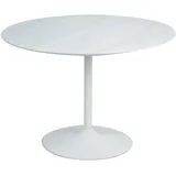 SalesFever Tisch rund Ø 110 cm - weiß
