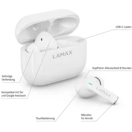 LAMAX Clips1 white - Weiß