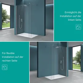 mai & mai Duschwand Duschabtrennung 120 x 200 cm BRAM1 Bremen2K