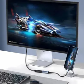 wozinsky WACH-01, USB Typ-C, HDMI 4K 60Hz Adapter – Schwarz