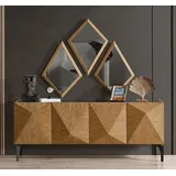 JVmoebel Elegantes Wohnzimmer Set Anrichte 0x0x0 cm beige