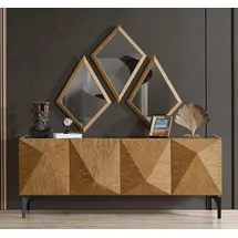 JVmoebel Elegantes Wohnzimmer Set Anrichte 0x0x0 cm beige