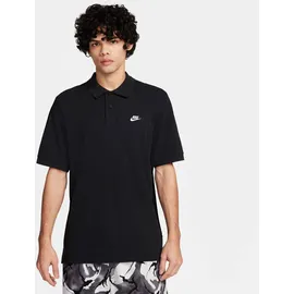 Nike Nk Club Kurzarm-poloshirt Black / White 2XL