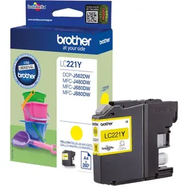 Brother LC-221Y gelb