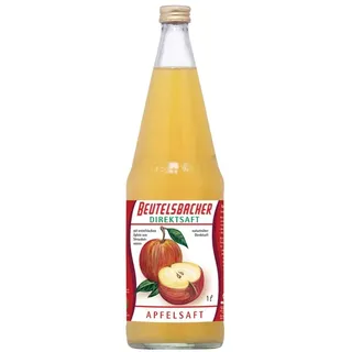 Apfelsaft naturtrüb 1L inkl. 15 Cent Pfand