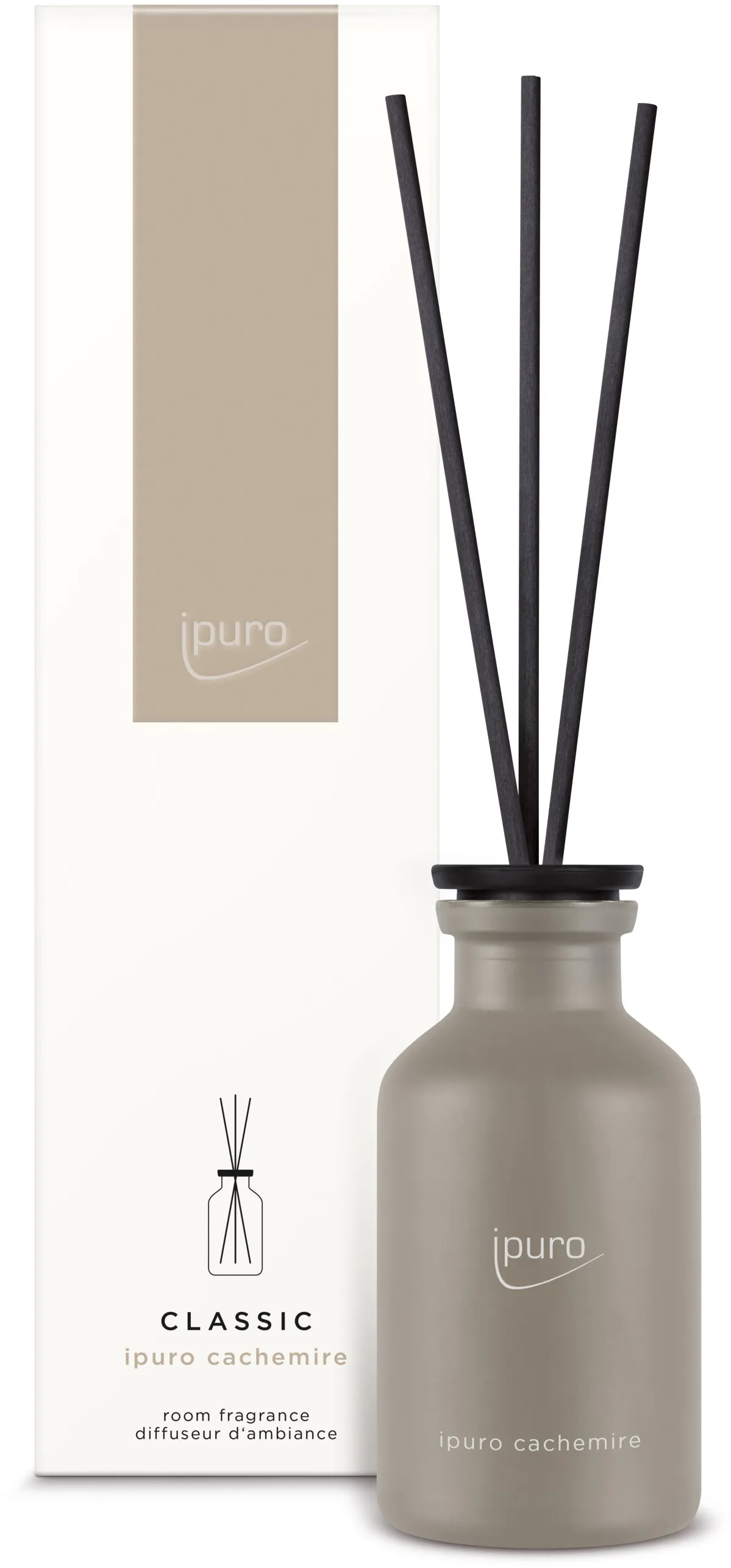 Raumduft ipuro CACHEMIRE (BHT 6x21.60x6 cm) - beige - BHT 6x21.60x6 cm