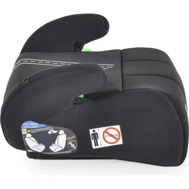 Moni Dakar i-Size Booster schwarz geeignet für Kinder 125-150 cm entspricht i-Size-Verordnung R129/03 - Schwarz