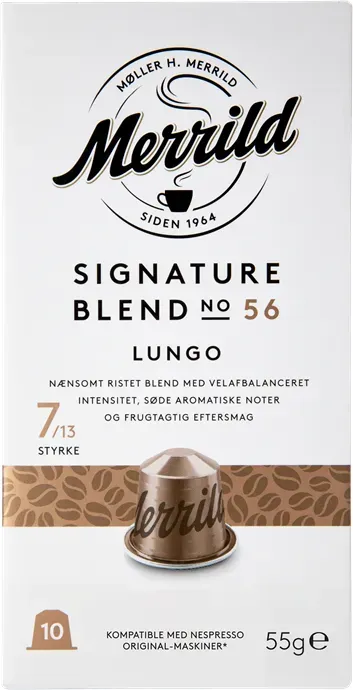 Signature blend No.56 Aluminium capsules - 10 pcs