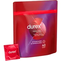 DUREX Thin Feel Extra Lube Kondome 40 Stück