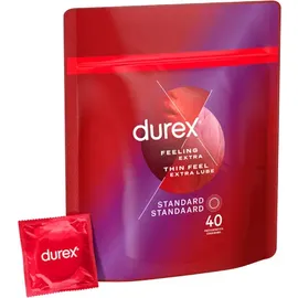 DUREX Thin Feel Extra Lube Kondome 40 Stück