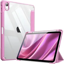Fintie Hybrid Hülle für iPad (A16) 11 Generation 11 Zoll 2025, iPad 10 Generation 10,9 Zoll 2022 Lilac Rosa