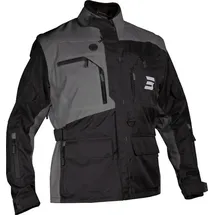Shot Racetech Motocross Jacke Schwarz/Grau S