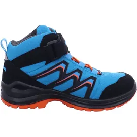 Lowa Maddox GTX Mid Kinder blau/orange 36