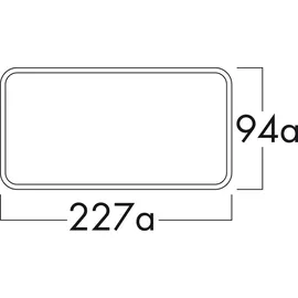 Naber E-Jal 150 Mauerkasten inkl. Thermobox (4043066)