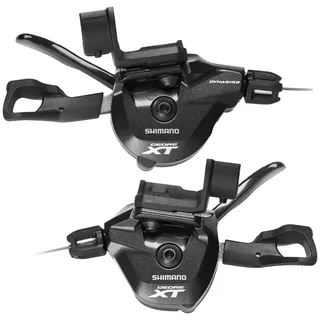 Shimano Xt Sl-m8000 I-spec Ii With Out Display Schalthebel - Black / Silver - 2/3 x 11s