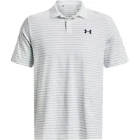 Under Armour Matchplay Stripe Polo white -retro green black