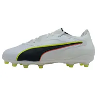 Puma King 20 Pro AG/FG Herren PUMA white/glowing red/yellow alert 43
