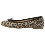 cashott Ballerina Elvira beige | schwarz 38