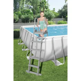 BESTWAY Power Steel Frame Pool Set 732 x 366 x 132 cm inkl. Sandfilteranlage