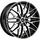 OXIGIN 25 Oxcross 8,5 x 19 5 x 112 ET35 Schwarz Poliert