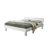 Hasena Forti 140 x 200 cm Fußhöhe 25 cm buche weiß